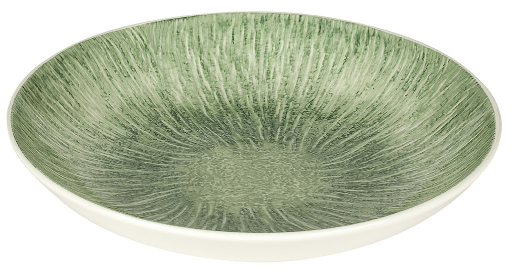 Axone Assiette creuse 26cm Dark